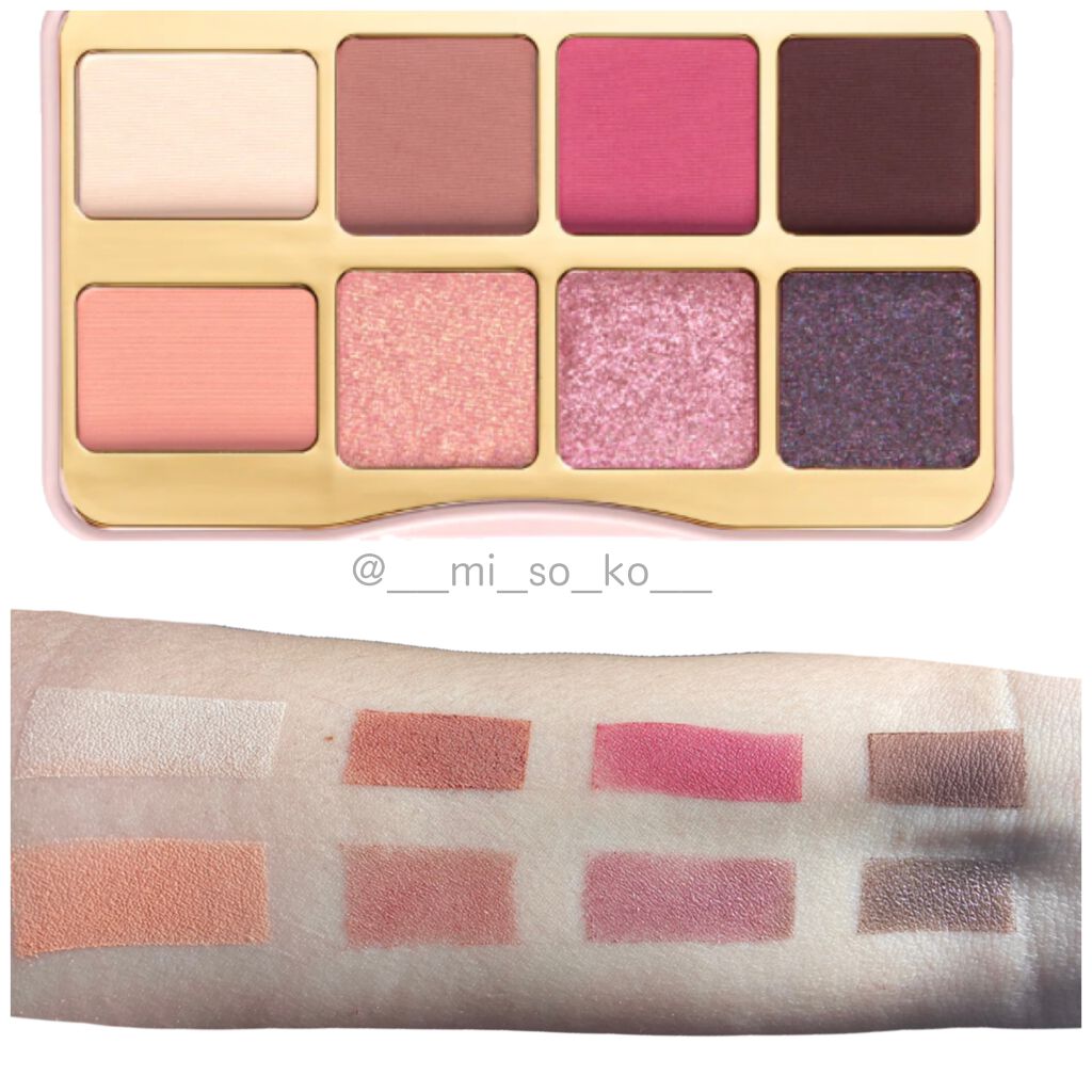 ビー マイ ラヴァ― ミニ アイシャドウ パレット/Too Faced/アイシャドウパレットを使ったクチコミ（3枚目）