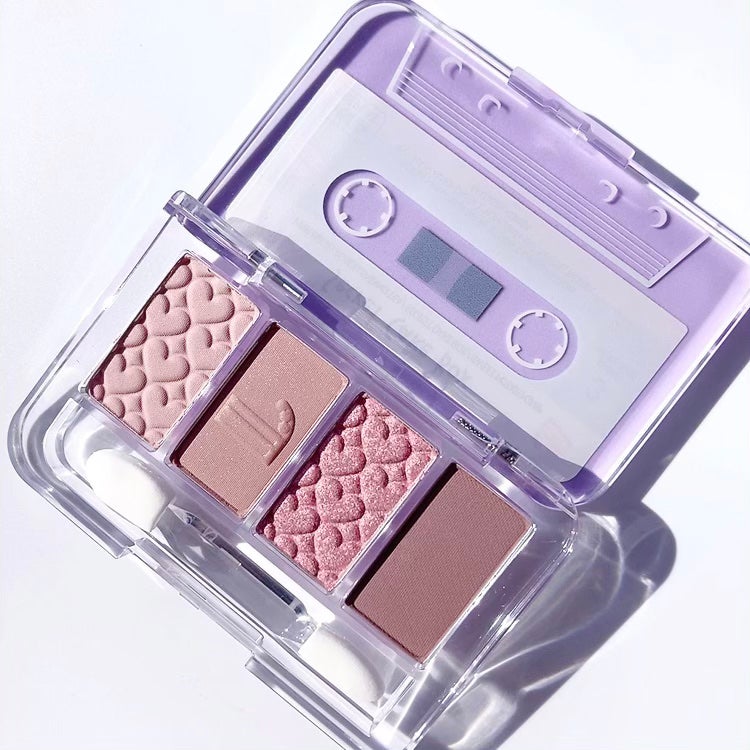 プレイカラーアイズミニ リプレイコレクション/ETUDE/アイシャドウパレットを使ったクチコミ(4枚目)