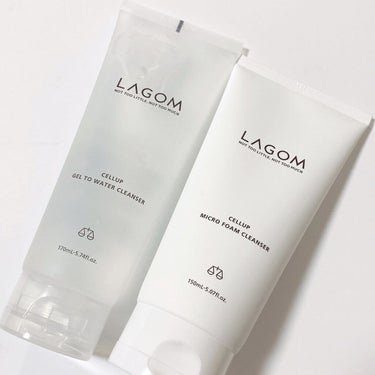 ラゴム ジェルトゥウォーター クレンザー(朝用洗顔)/LAGOM /洗顔フォームを使ったクチコミ（5枚目）