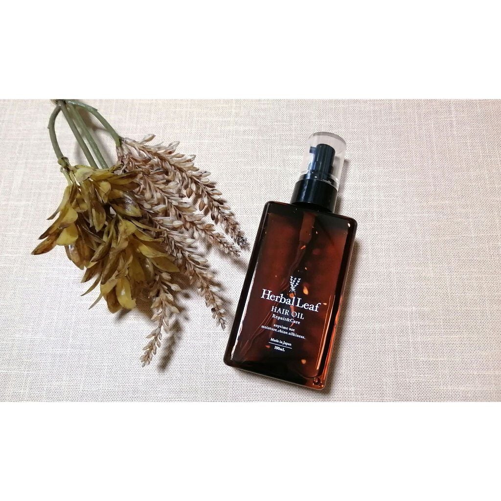 オーガニックヘアオイル フレッシュティーの香り/ハーバルリーフ/ヘアオイルを使ったクチコミ(1枚目)