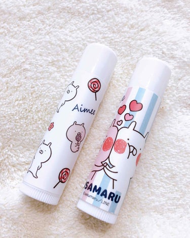 LINE FRIENDS Aimee うさまる LipStick/USAMARU Aimee Cosmetics/リップケア・リップクリームを使ったクチコミ（1枚目）