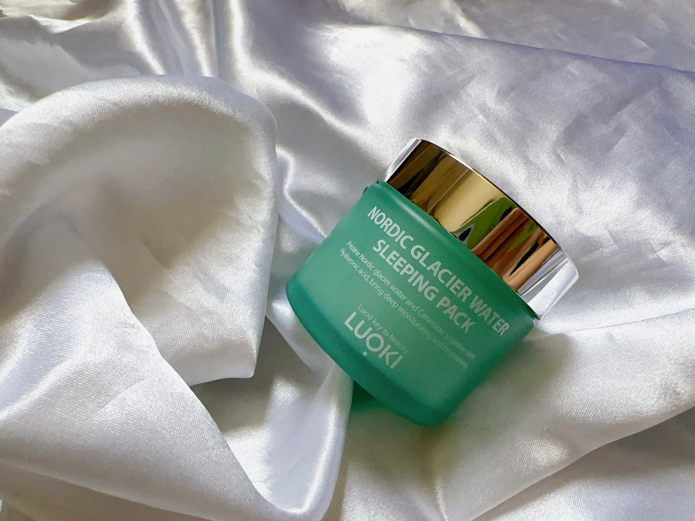 ノルディック氷河水スリーピングパック/LUOKI/フェイスクリームを使ったクチコミ(1枚目)