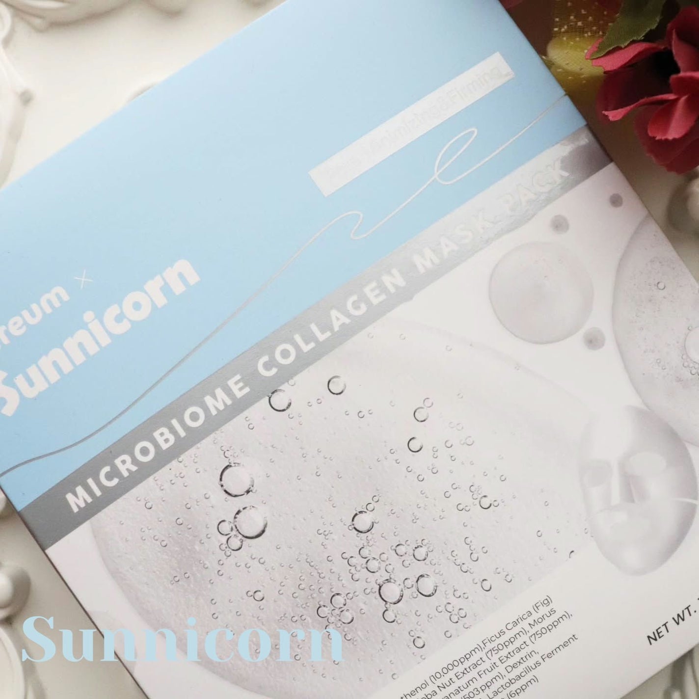 マイクロバイオームコラーゲンマスクパック/Sunnicorn/シートマスク・パックを使ったクチコミ(1枚目)