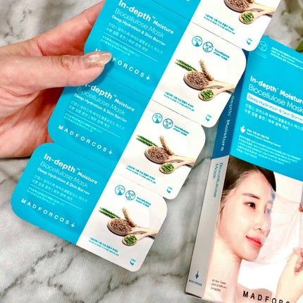 インデップス™モイスチャーバイオセルロースマスク/MADFORCOS/シートマスク・パックを使ったクチコミ(2枚目)