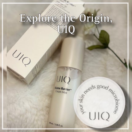 バイオームバリア クリームミスト/UIQ/ミスト状化粧水を使ったクチコミ(1枚目)