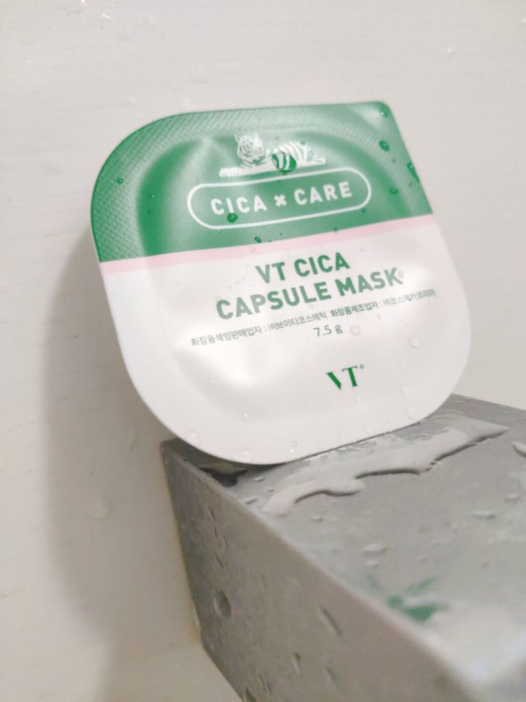 CICA カプセルマスク/VT/洗い流すパック・マスクを使ったクチコミ(3枚目)