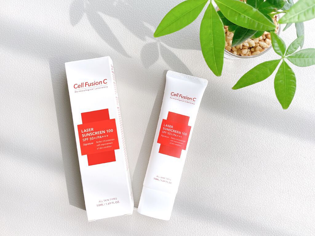レーザーサンスクリーン 100/Cell Fusion C(セルフュージョンシー)/日焼け止めクリームを使ったクチコミ(1枚目)