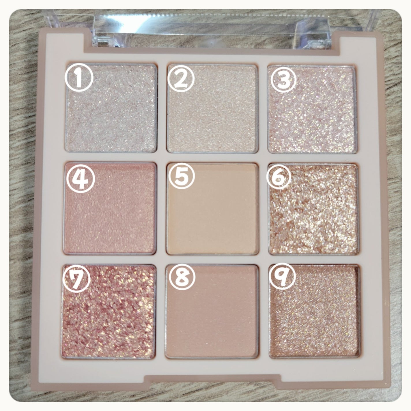 シャドウパレット/dasique/アイシャドウパレットを使ったクチコミ(2枚目)