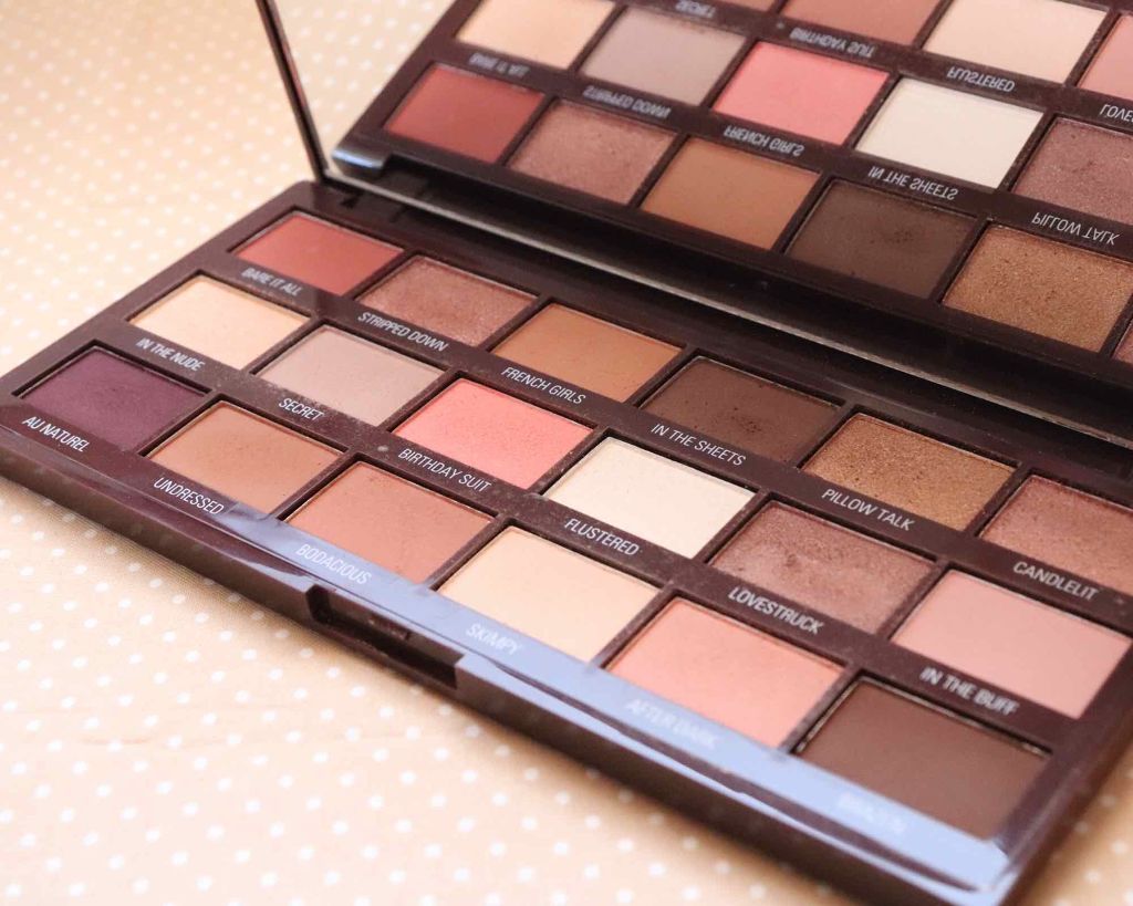 アイラブチョコレート/MAKEUP REVOLUTION/アイシャドウパレットを使ったクチコミ(1枚目)