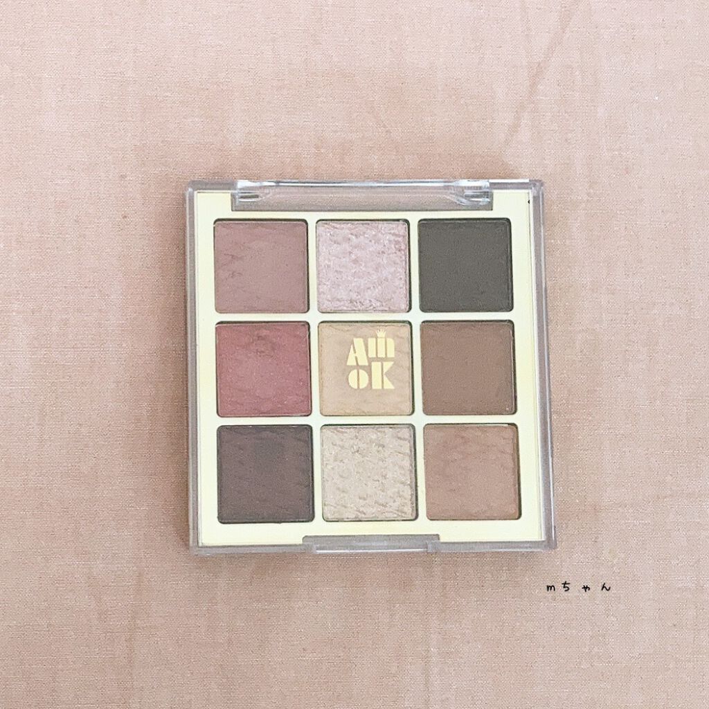 ソフトクレイビームアイシャドウパレット/AMIOK/ジェル・クリームアイシャドウを使ったクチコミ（3枚目）
