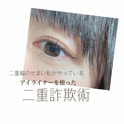 ラスティングリキッドライナー/キャンメイク/リキッドアイライナーを使ったクチコミ(1枚目)