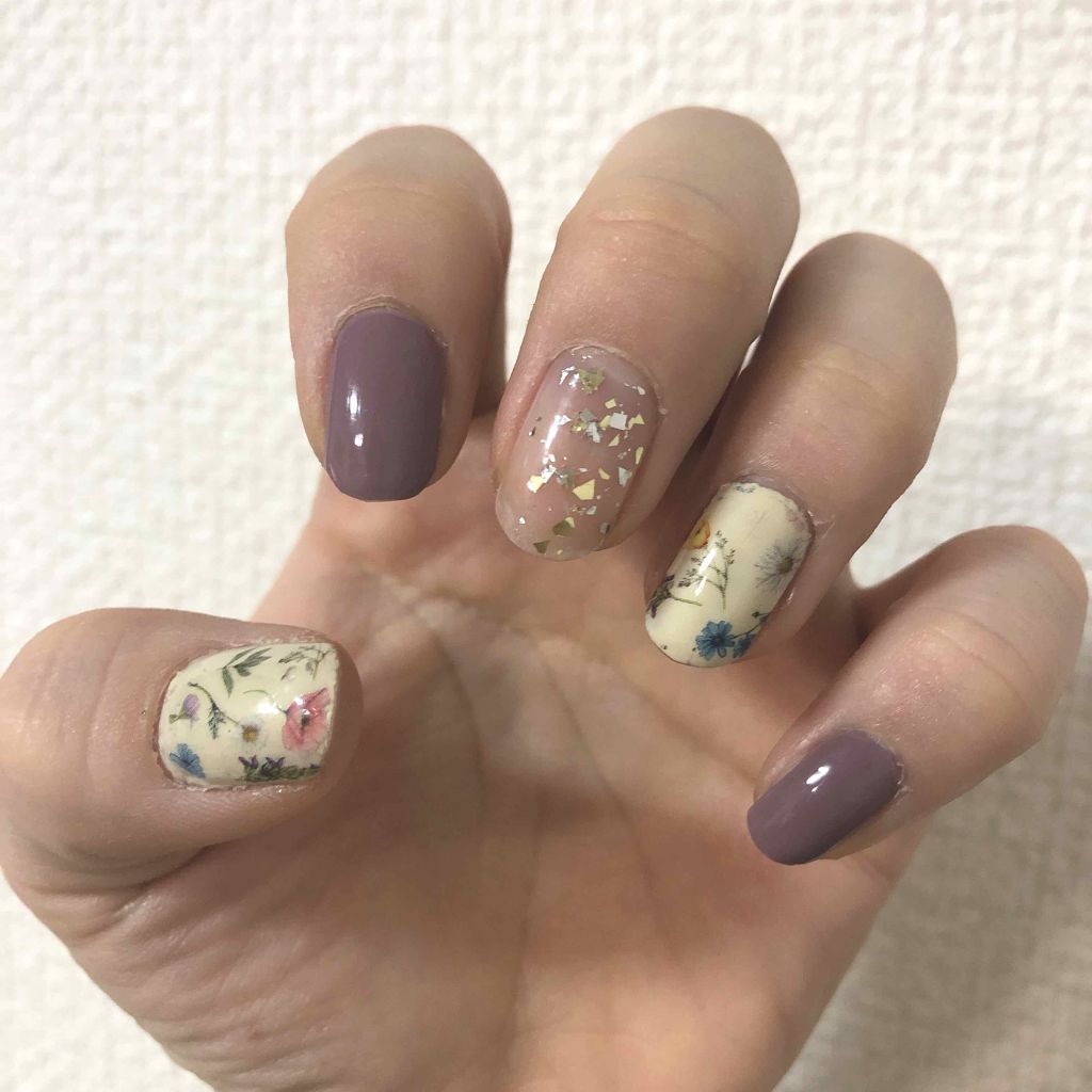 しずくネイルシール/キャンドゥ/ネイルシールを使ったクチコミ（2枚目）