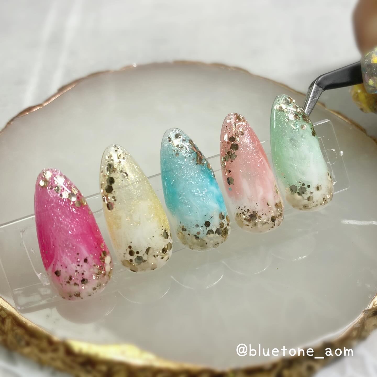 パル カラージェル/キャンドゥ/ジェルネイルを使ったクチコミ（3枚目）