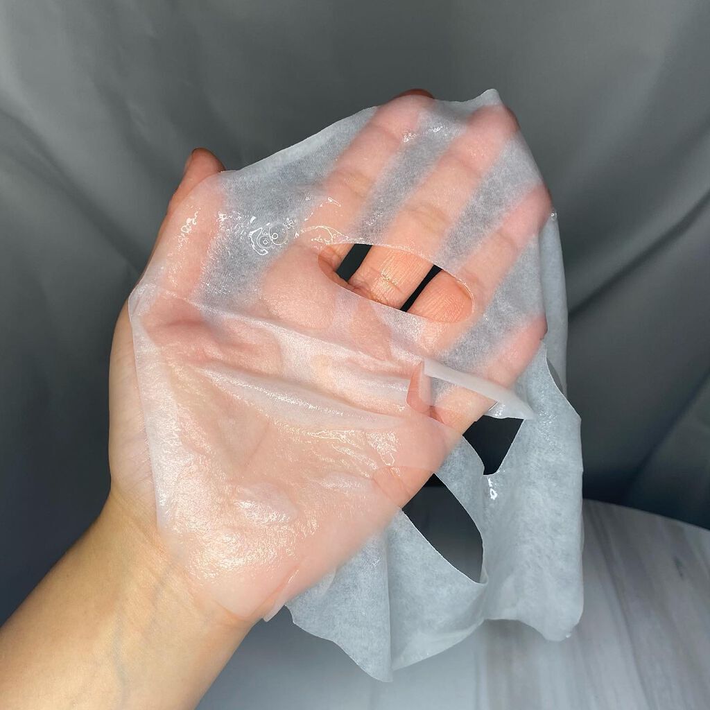 自然に似たシートマスク(赤米/ヨモギ/黒豆/薄荷)/HANYUL(ハンユル)/シートマスク・パックを使ったクチコミ(2枚目)