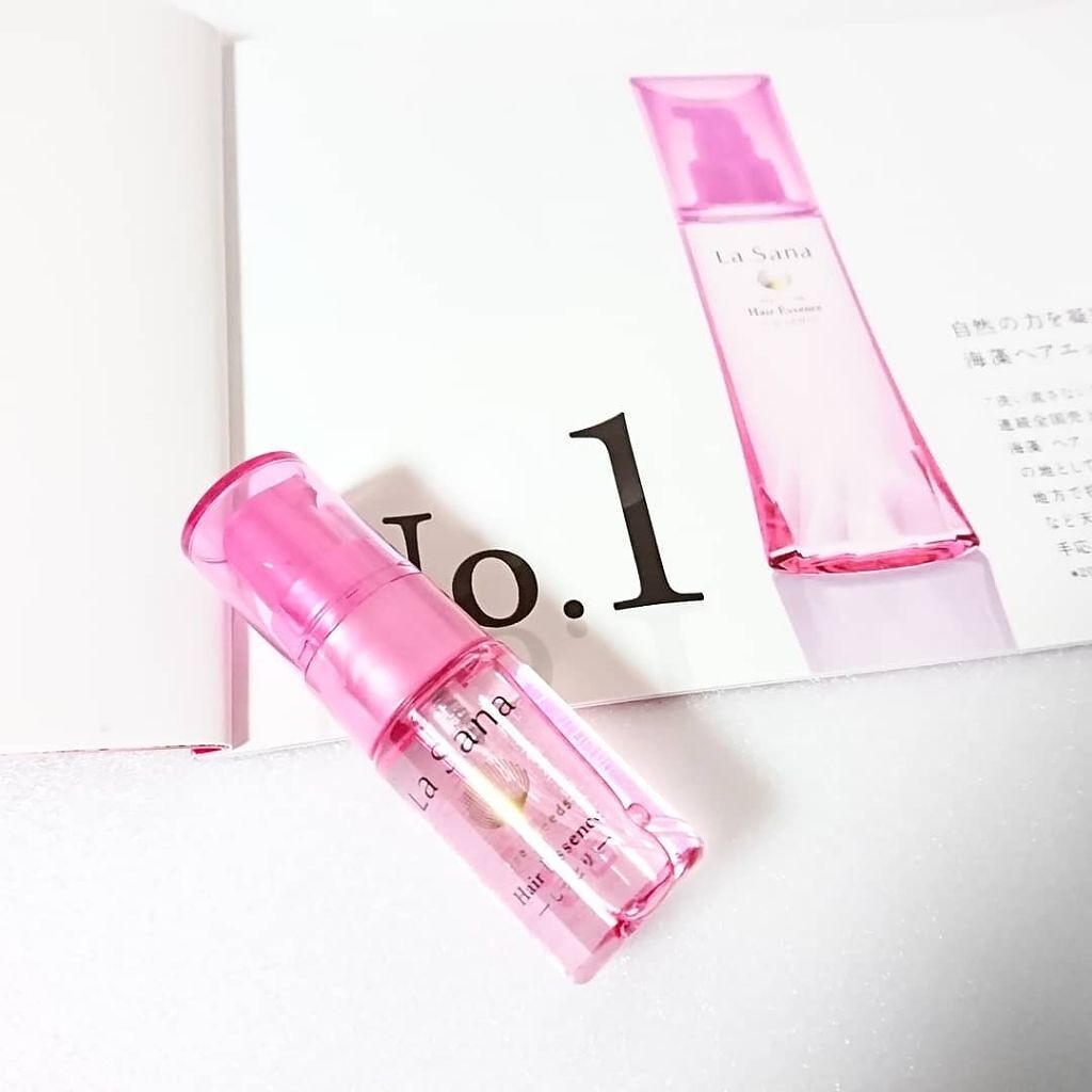 海藻 ヘア エッセンス しっとり/ラサーナ/ヘアオイルを使ったクチコミ(3枚目)