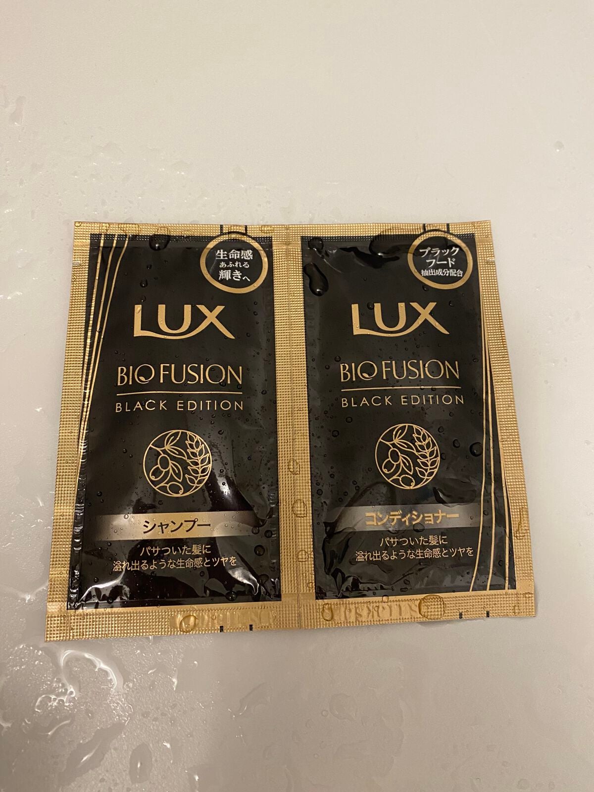 バイオフュージョン ブラックエディション/LUX/市販シャンプーを使ったクチコミ(1枚目)