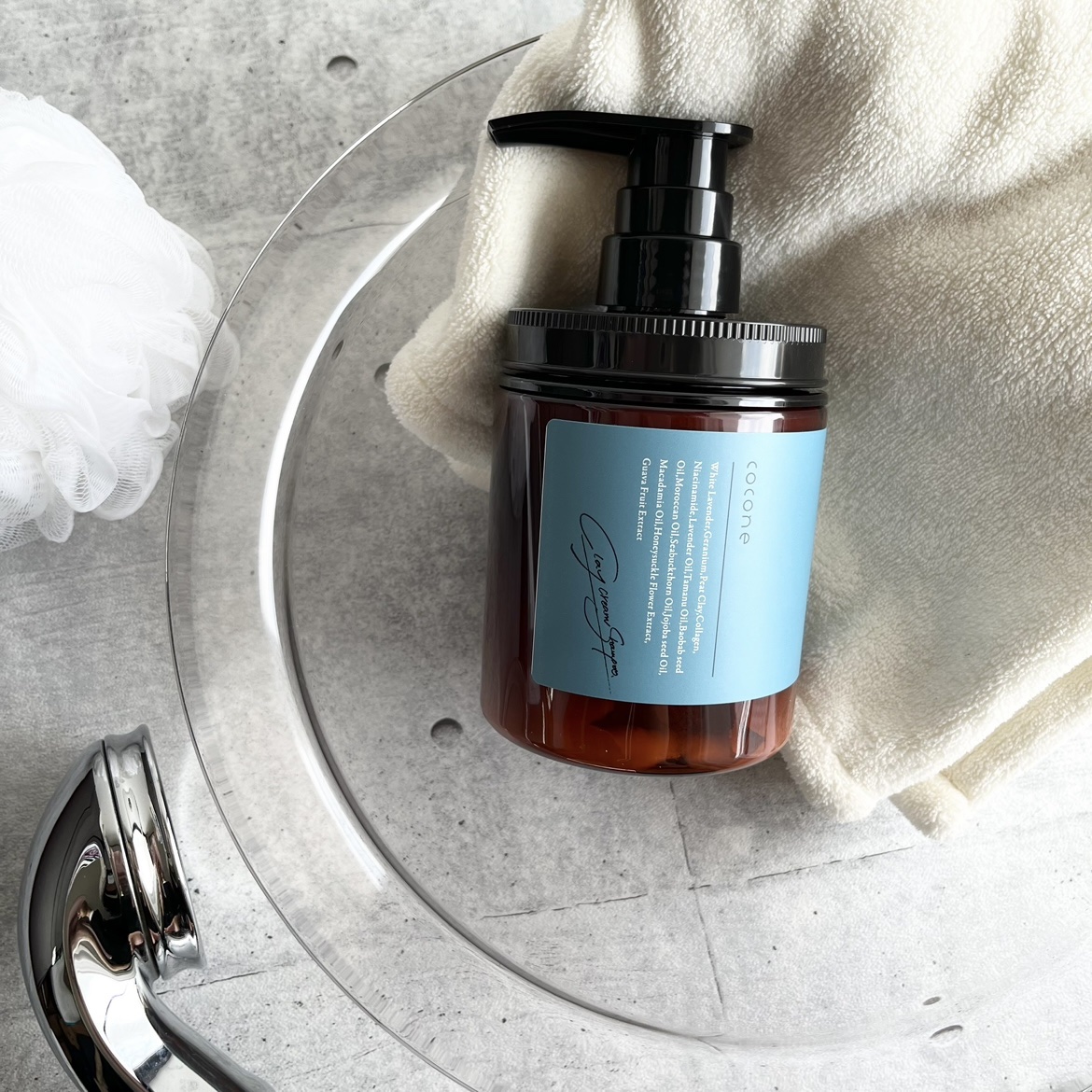 cocone クレイクリームシャンプー リペア/cocone/市販シャンプーを使ったクチコミ（1枚目）