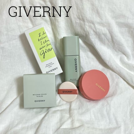 ジヴェルニー 密着カバーファンデーション/GIVERNY/リキッドファンデーションを使ったクチコミ(1枚目)
