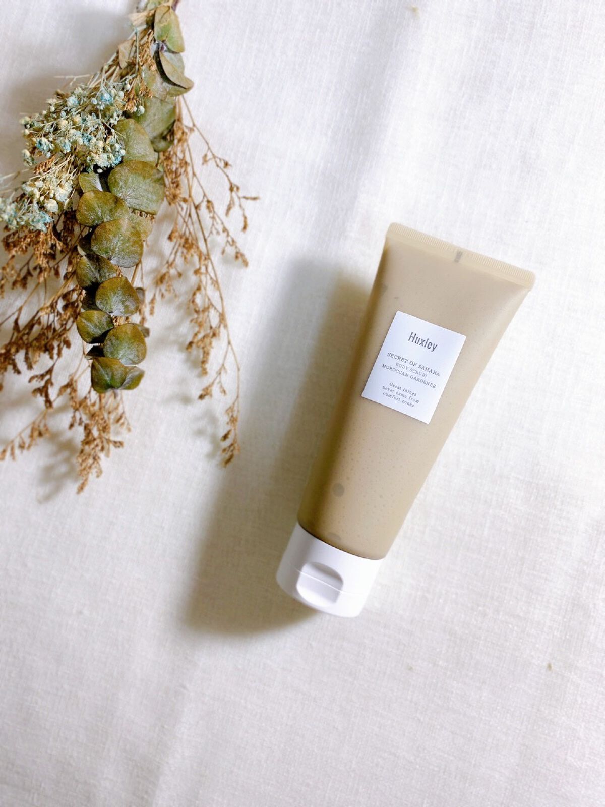ボディスクラブ; モロッカンガーデナー/Huxley/スクラブ・ゴマージュを使ったクチコミ(4枚目)