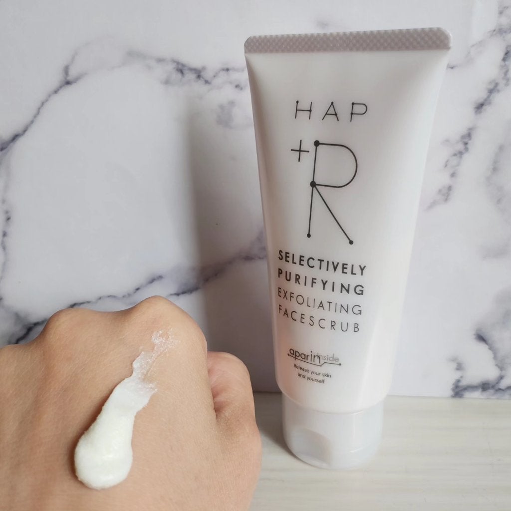 フェイススクラブ /HAP+R/スクラブ・ゴマージュを使ったクチコミ(2枚目)