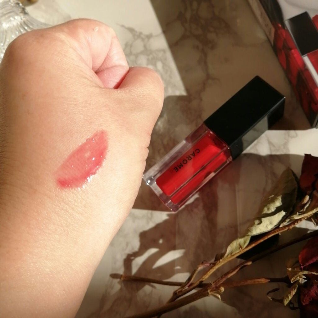 ブルーミングリップグロウ/CAROME./口紅を使ったクチコミ(3枚目)