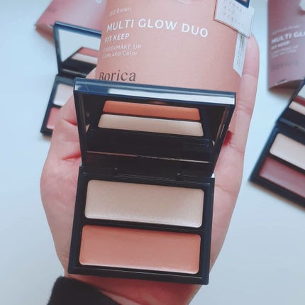 セラムマルチグロウデュオ/Borica/クリームハイライトを使ったクチコミ(4枚目)