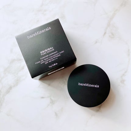 オリジナル ピュア セラム カバーアップ クッション/bareMinerals/クッションファンデーションを使ったクチコミ(5枚目)