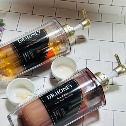 DRハニー ブラックビー モイスト リペア シャンプー/ヘアトリートメント/DR.HONEY/市販シャンプーを使ったクチコミ(1枚目)