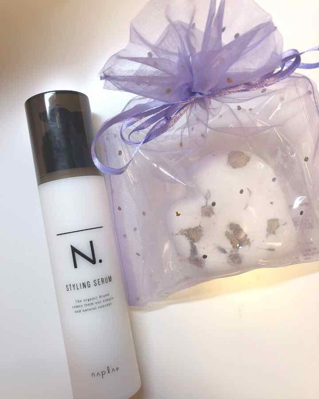 N. スタイリングセラム/N./ヘアミルクを使ったクチコミ（1枚目）