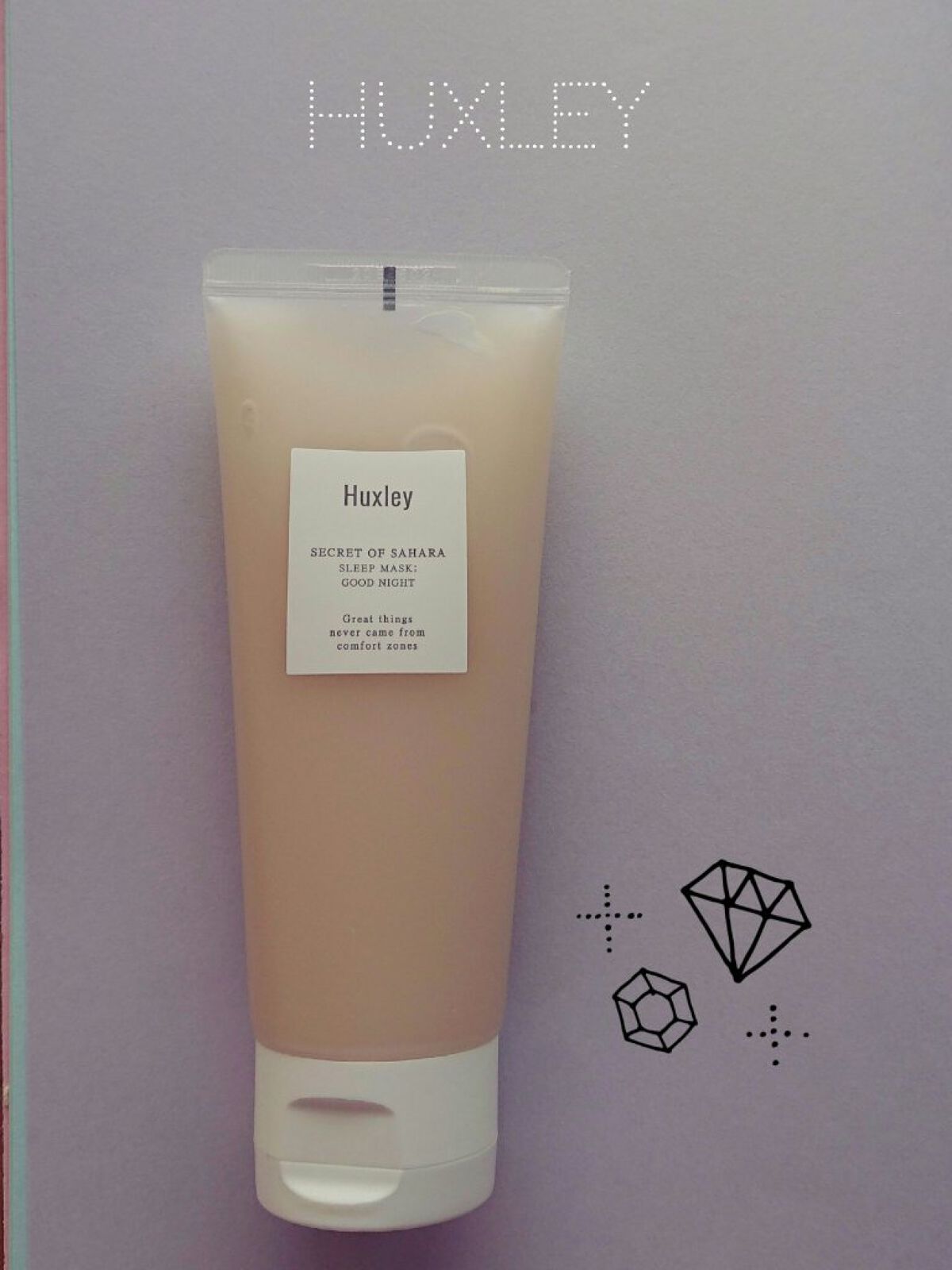スリープマスク;グッドナイト/Huxley/洗い流すパック・マスクを使ったクチコミ(4枚目)