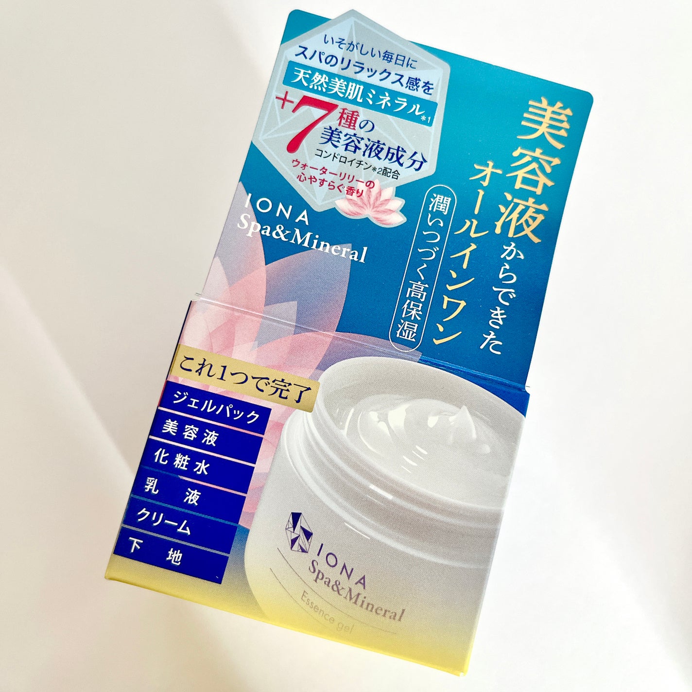 スパ&ミネラル エッセンス ジェル/IONA/フェイスクリームを使ったクチコミ(4枚目)