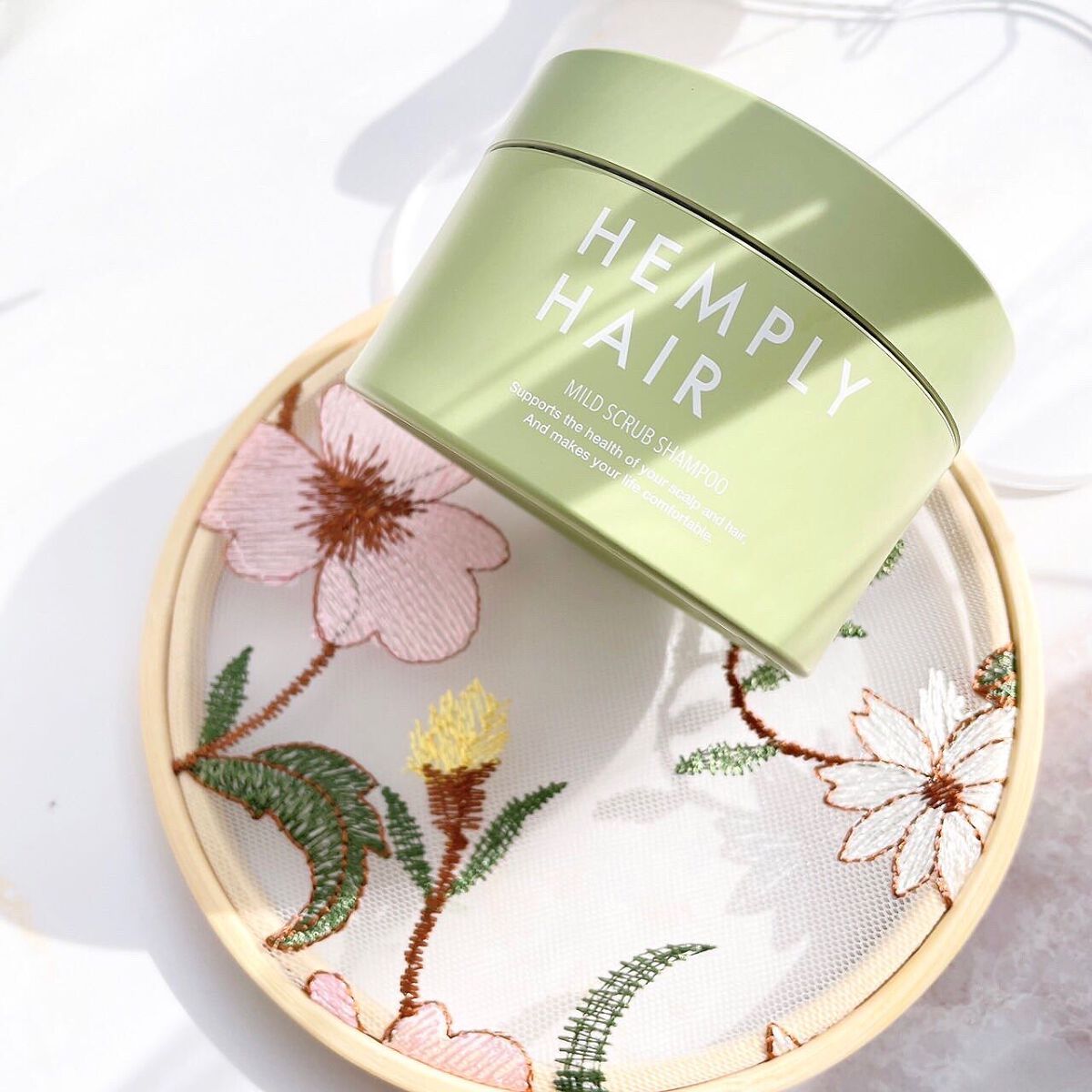 マイルドスクラブシャンプー/HEMPLY HAIR/市販シャンプーを使ったクチコミ（2枚目）