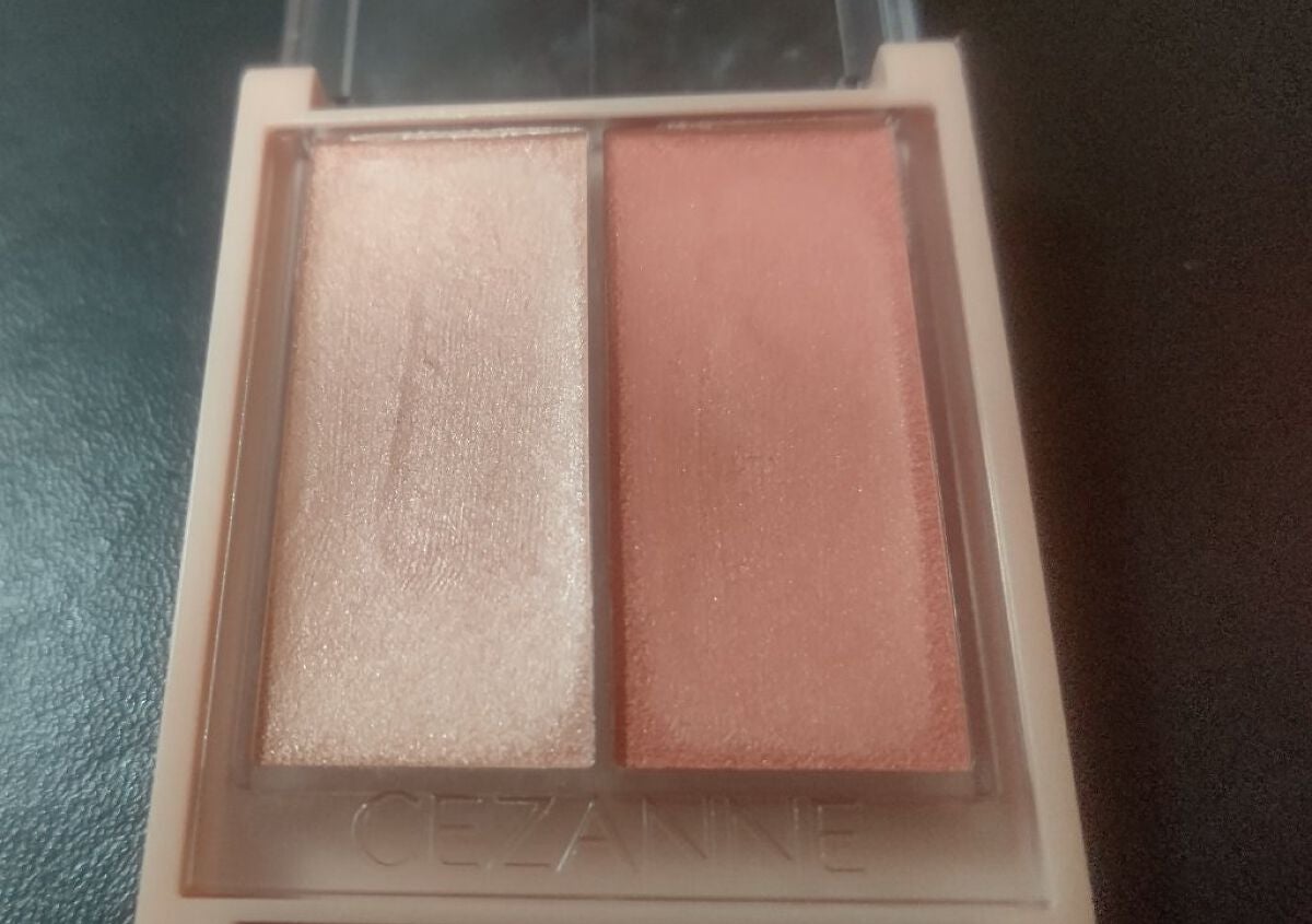 フェイスグロウカラー/CEZANNE/クリームハイライトを使ったクチコミ(1枚目)