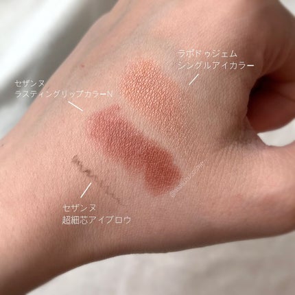 ラスティング リップカラーN/CEZANNE/口紅を使ったクチコミ(2枚目)