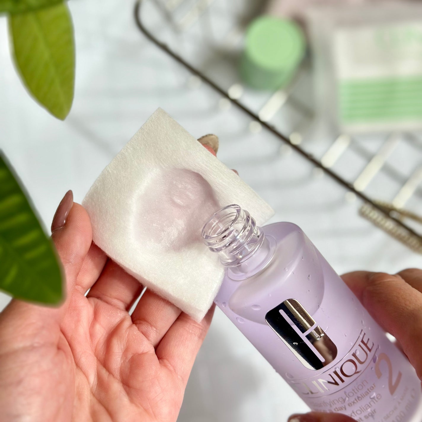 クラリファイング ローション 2/CLINIQUE/拭き取り化粧水を使ったクチコミ(2枚目)