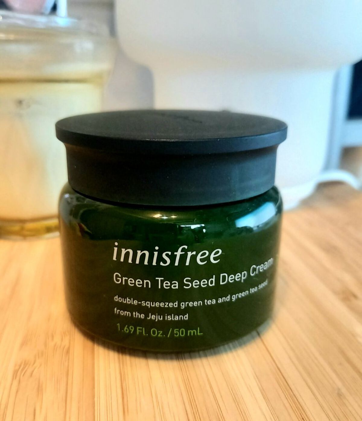 グリーンティーシード ディープクリーム/innisfree/フェイスクリームを使ったクチコミ（1枚目）