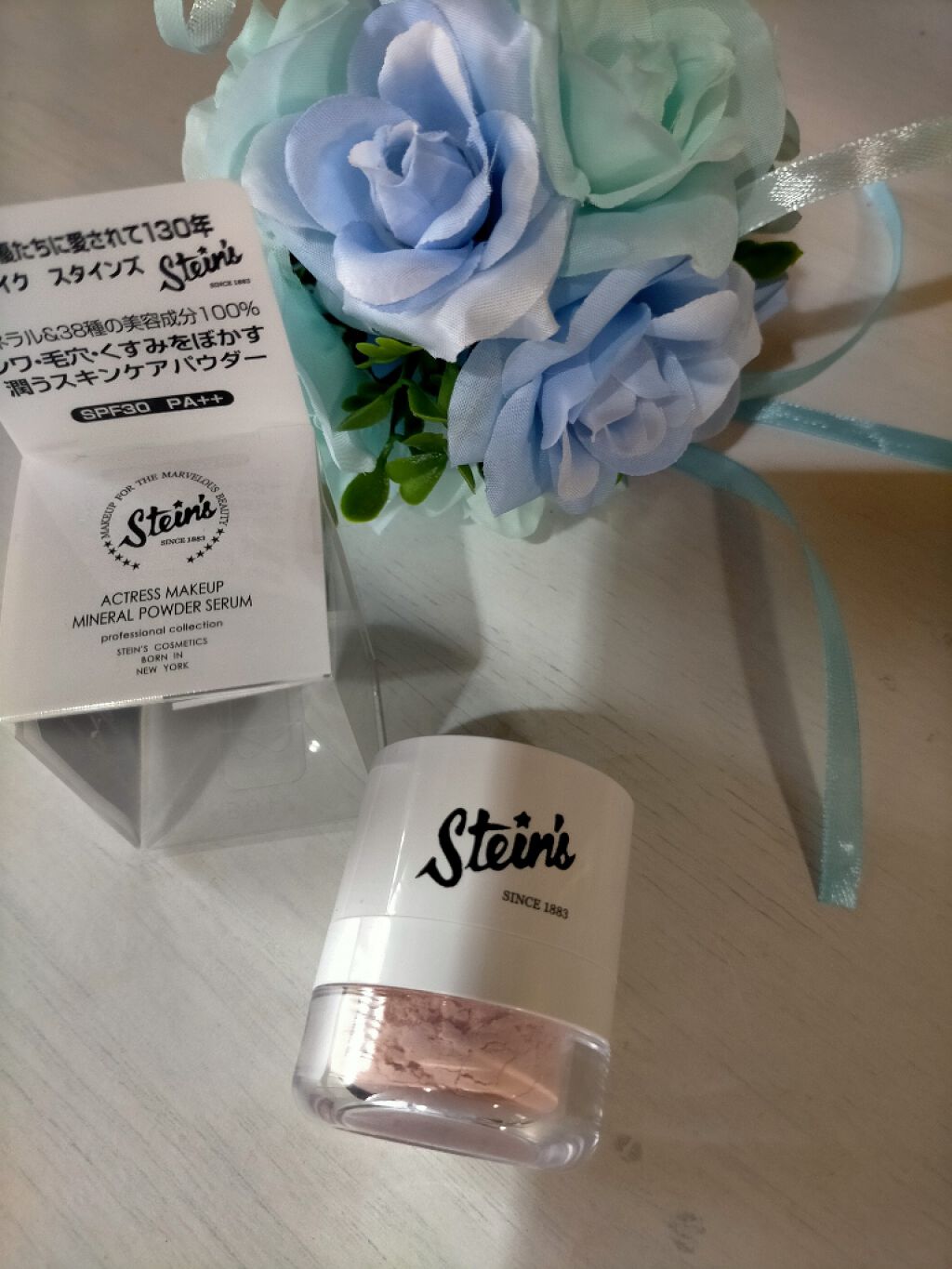 スタインズ ミネラルパウダー セラム/シーヴァ/ルースパウダーを使ったクチコミ(1枚目)