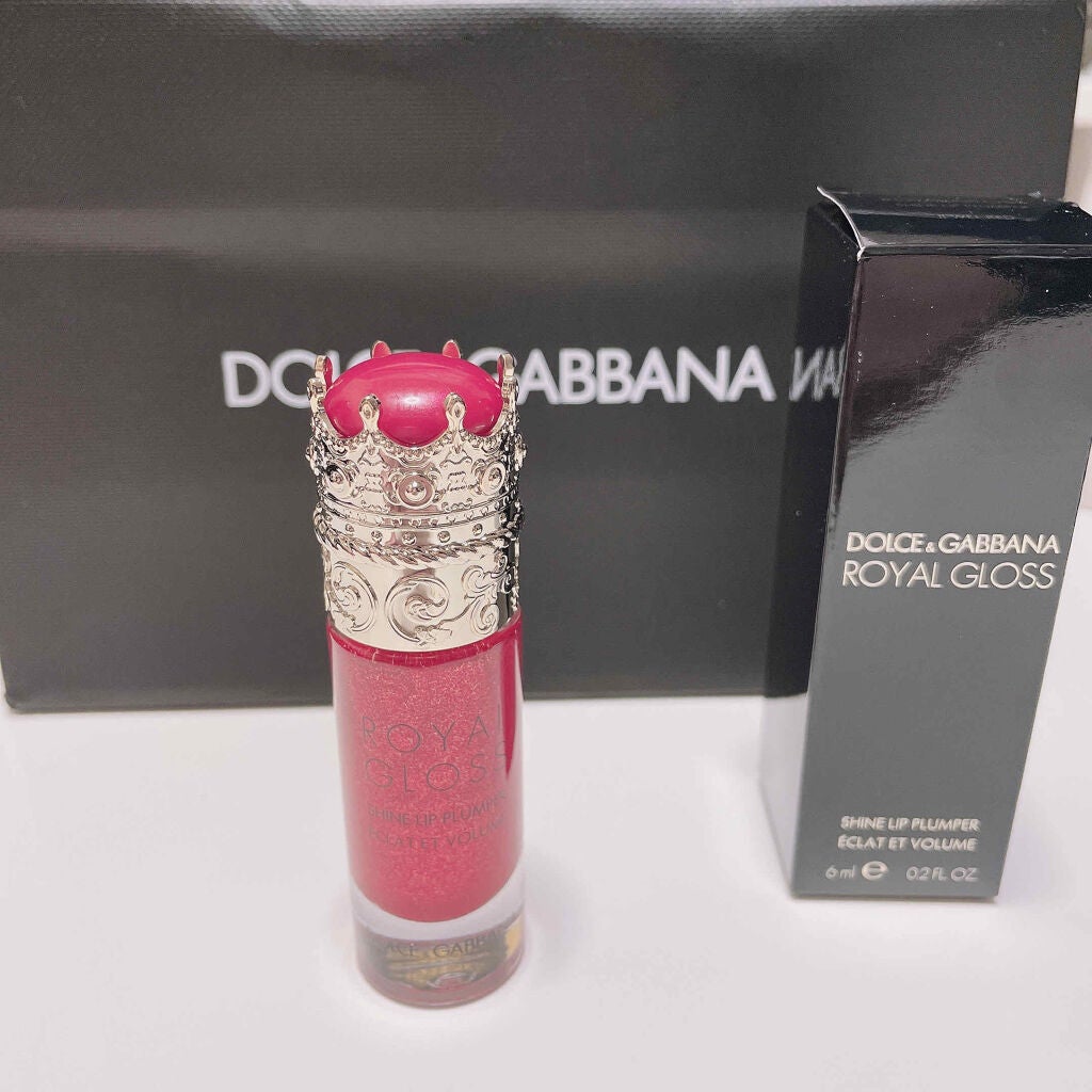 ロイヤルグロス シャインリッププランパー/DOLCE&GABBANA BEAUTY/リッププランパーを使ったクチコミ(1枚目)