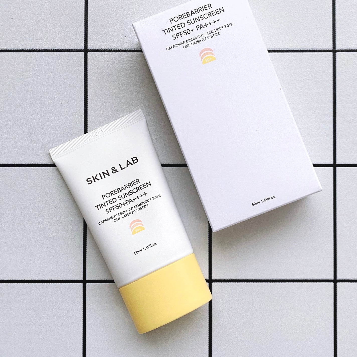 ポアバリア ティンテッドサンスクリーン/SKIN&LAB/日焼け止めクリームを使ったクチコミ(1枚目)