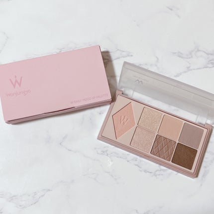 ウォンジョンヨ W デイリームードアップパレット /Wonjungyo/アイシャドウパレットを使ったクチコミ(1枚目)