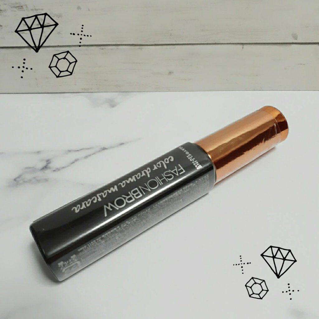 ファッションブロウ カラードラマ マスカラ/MAYBELLINE NEW YORK/眉マスカラを使ったクチコミ(4枚目)