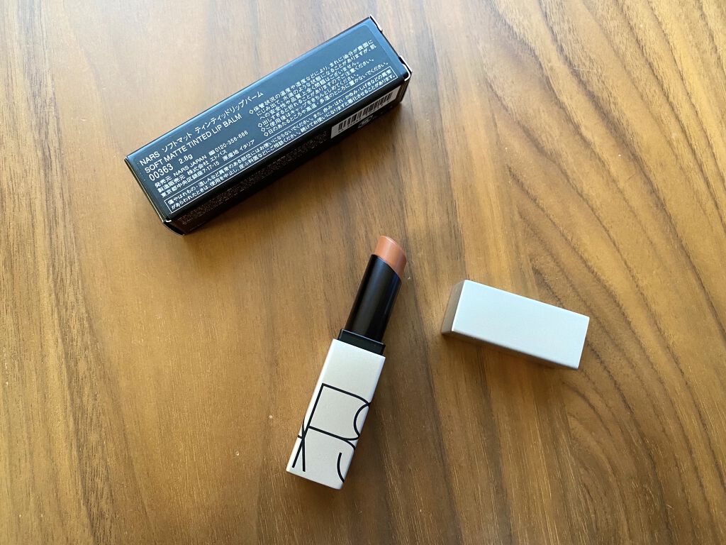 ソフトマット ティンティッドリップバーム 00363/NARS/口紅を使ったクチコミ（2枚目）