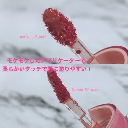 ロウグロウジェルティント/hince/リップティントを使ったクチコミ(4枚目)