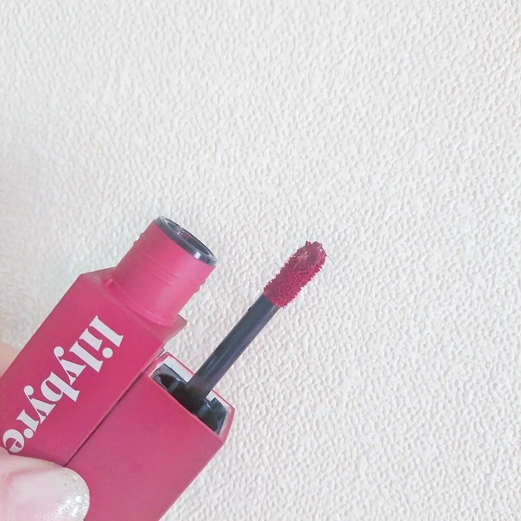 ムードライアー ベルベットティント/lilybyred/リップティントを使ったクチコミ（2枚目）