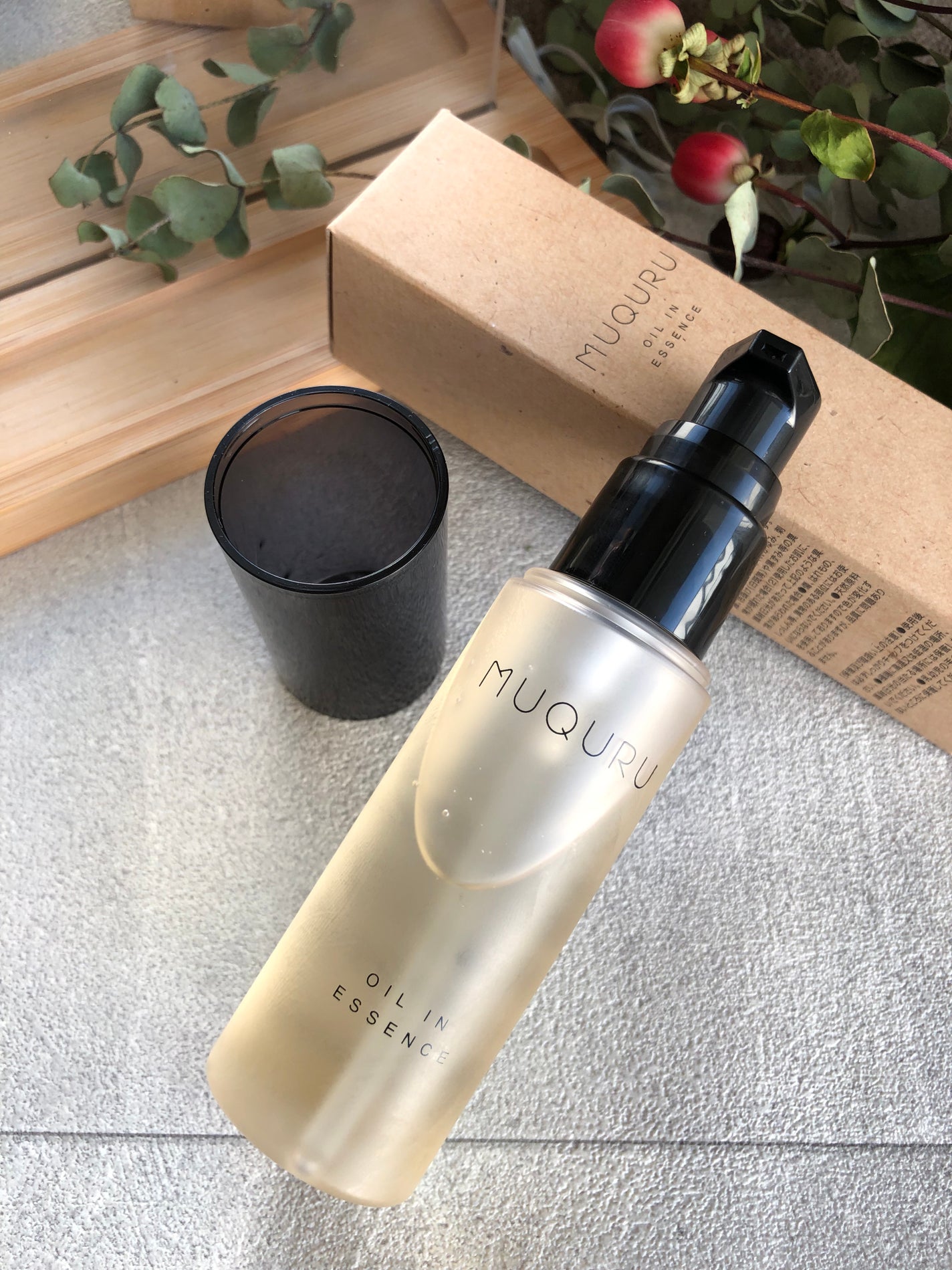 オイルインエッセンス/MUQURU/ブースター・導入液を使ったクチコミ(3枚目)