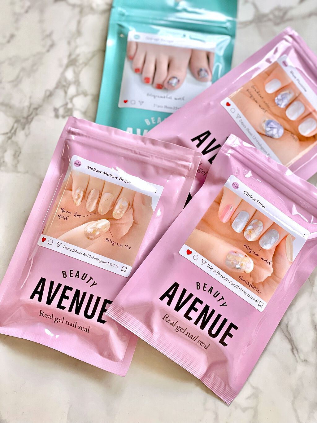 リアルジェルネイルシール/BEAUTY AVENUE/ネイルシールを使ったクチコミ（2枚目）
