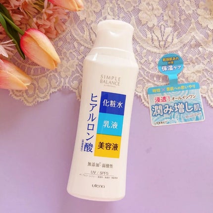 うるおいローション/シンプルバランス/オールインワン化粧品を使ったクチコミ(1枚目)