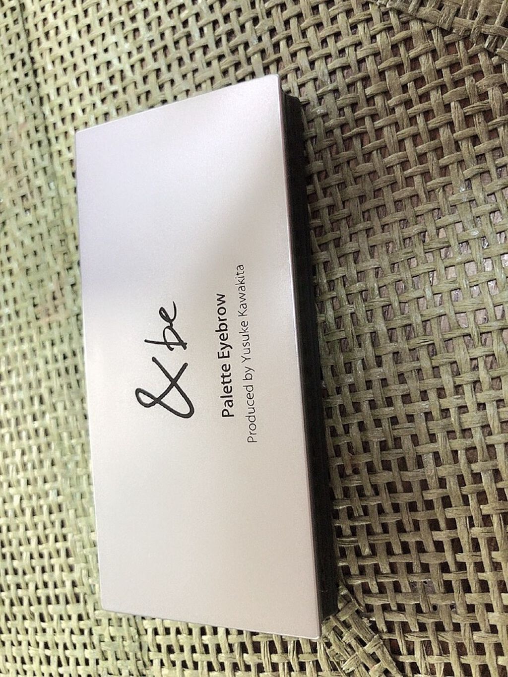パレットアイブロウ/&be/パウダーアイブロウを使ったクチコミ(1枚目)