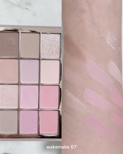 グリッターペディアアイパレット/unleashia/アイシャドウパレットを使ったクチコミ(3枚目)