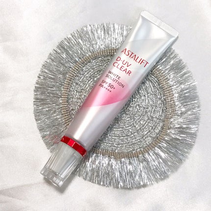 D-UVクリア ホワイトソリューション/アスタリフト/日焼け止めクリームを使ったクチコミ(1枚目)